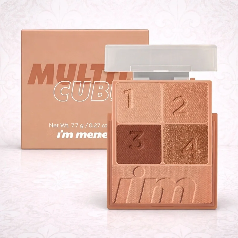 Set of 2 - I’m Meme Multi Cube Eyeshadow & Blush in Baked Ginger & Sweet Pink